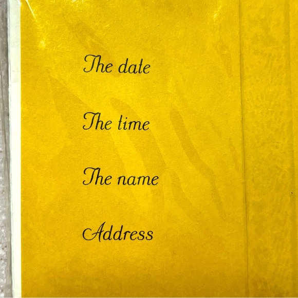 8 packages Vintage Hand Engraved Kay Dek Cocktails Invitations - Picture 5 of 6